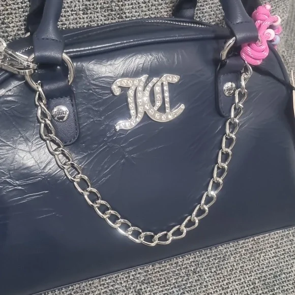 JUICY COUTURE Juicify Satchel in Regal Blue - Picture 8 of 16